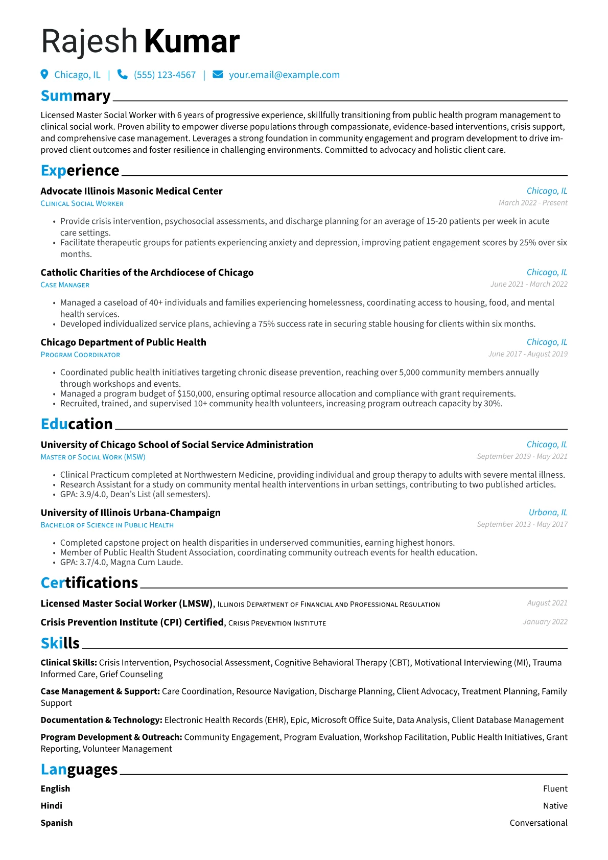 Career changer version - Page 1