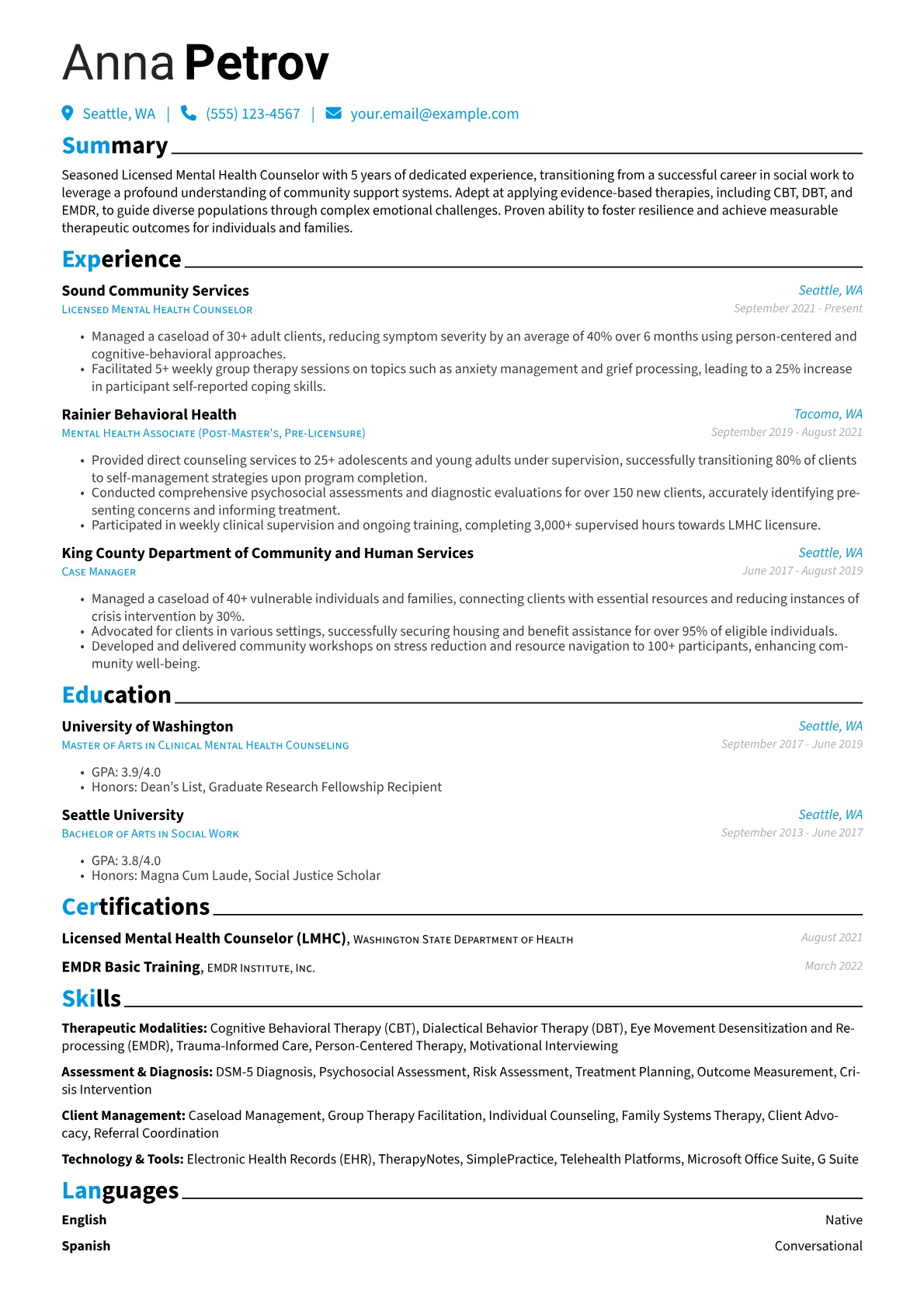 Career changer version - Page 1