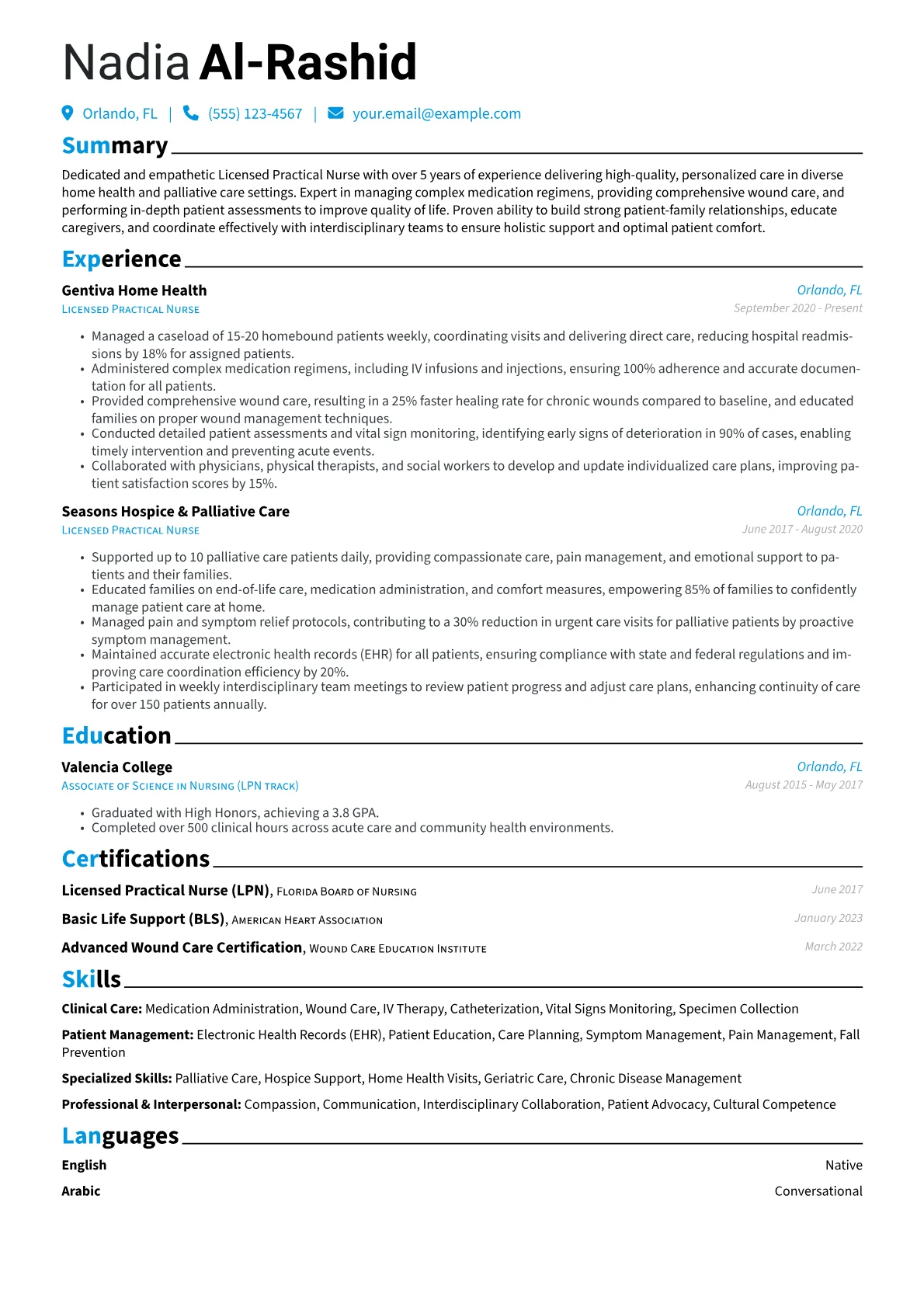 Home Health & Palliative version - Page 1