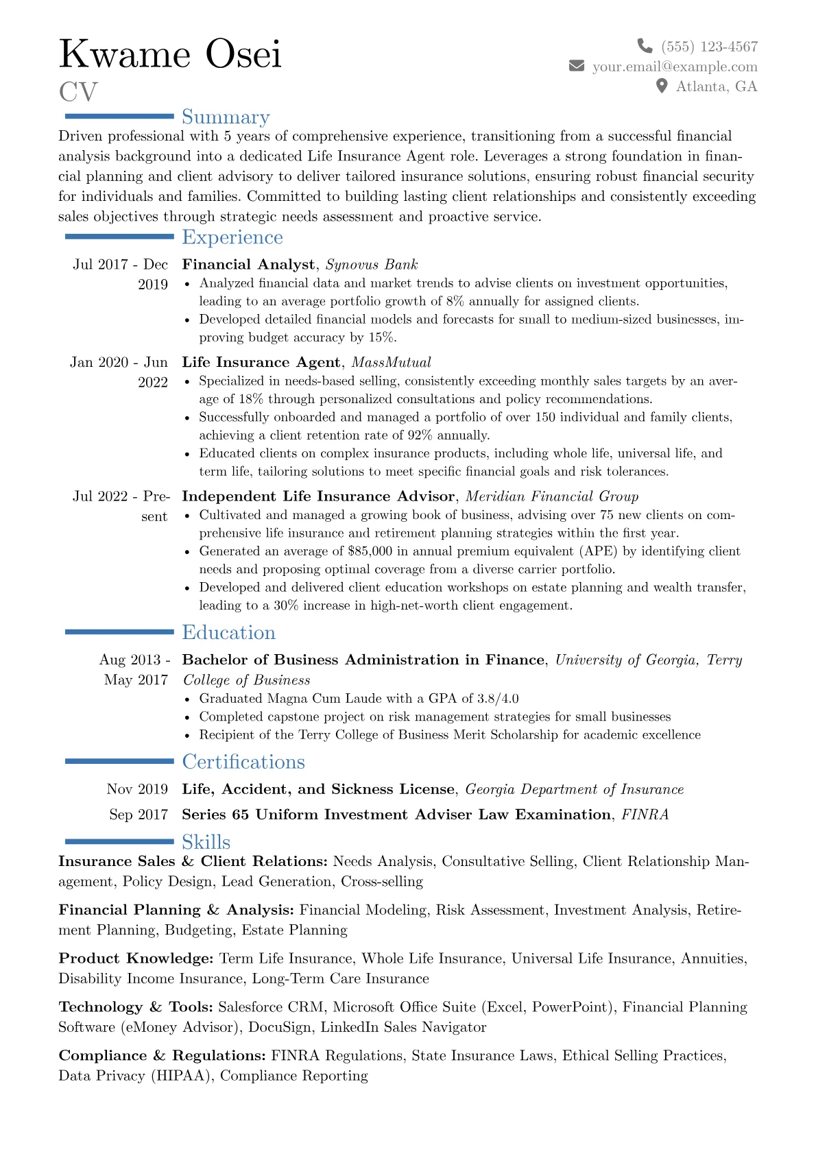 Career changer version - Page 1