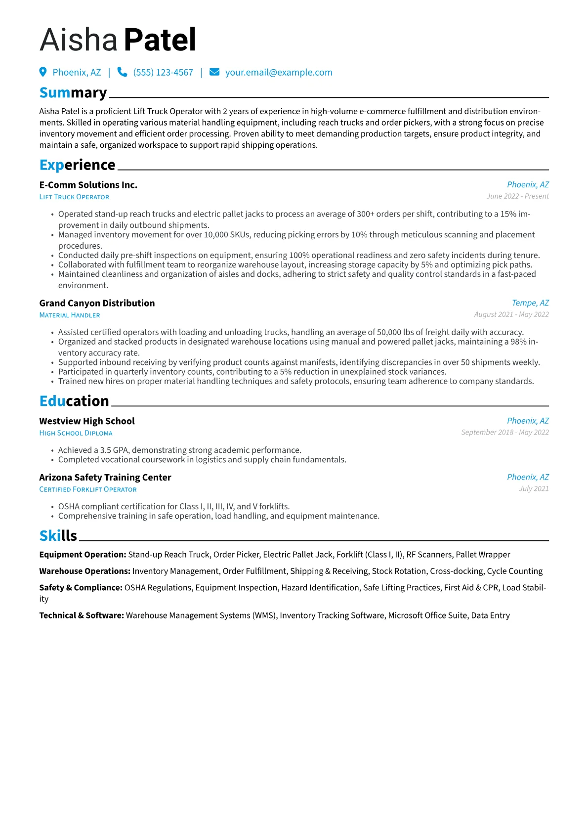 Entry Level E-commerce version - Page 1