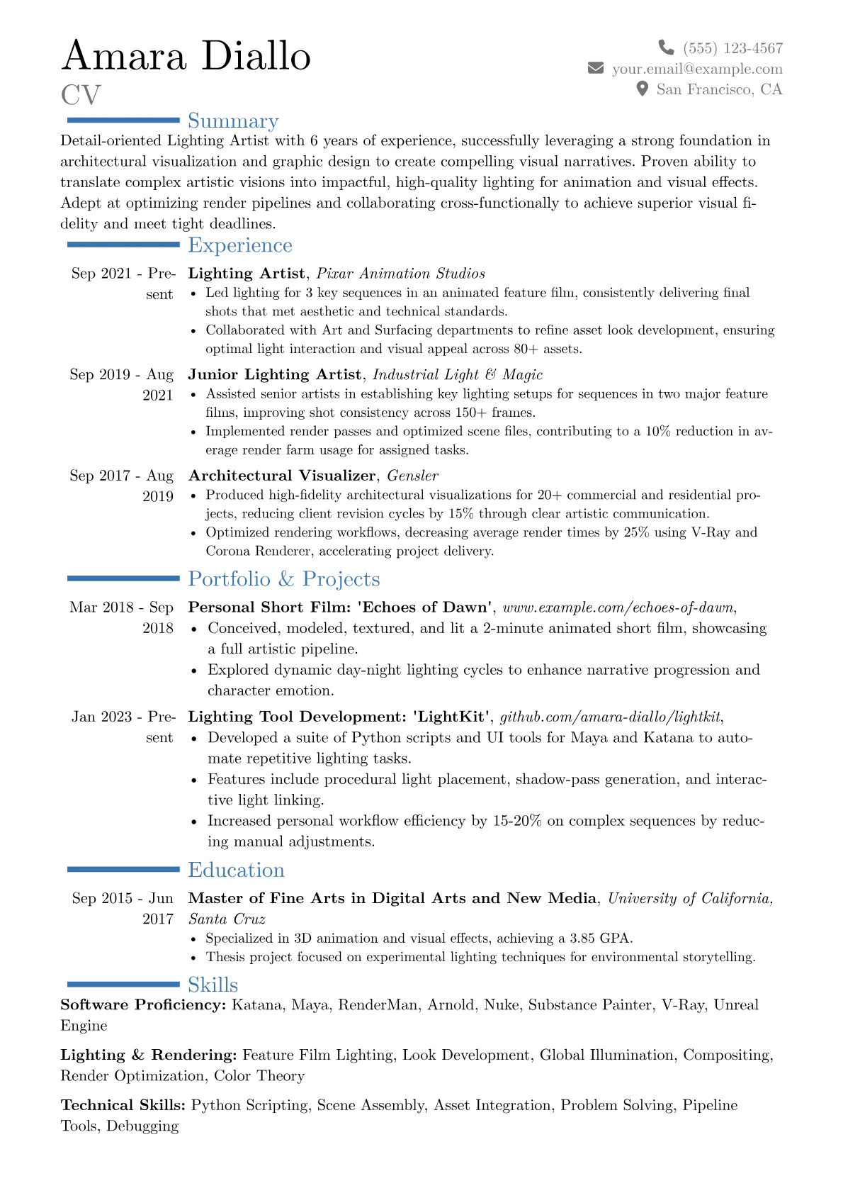 Career changer version - Page 1