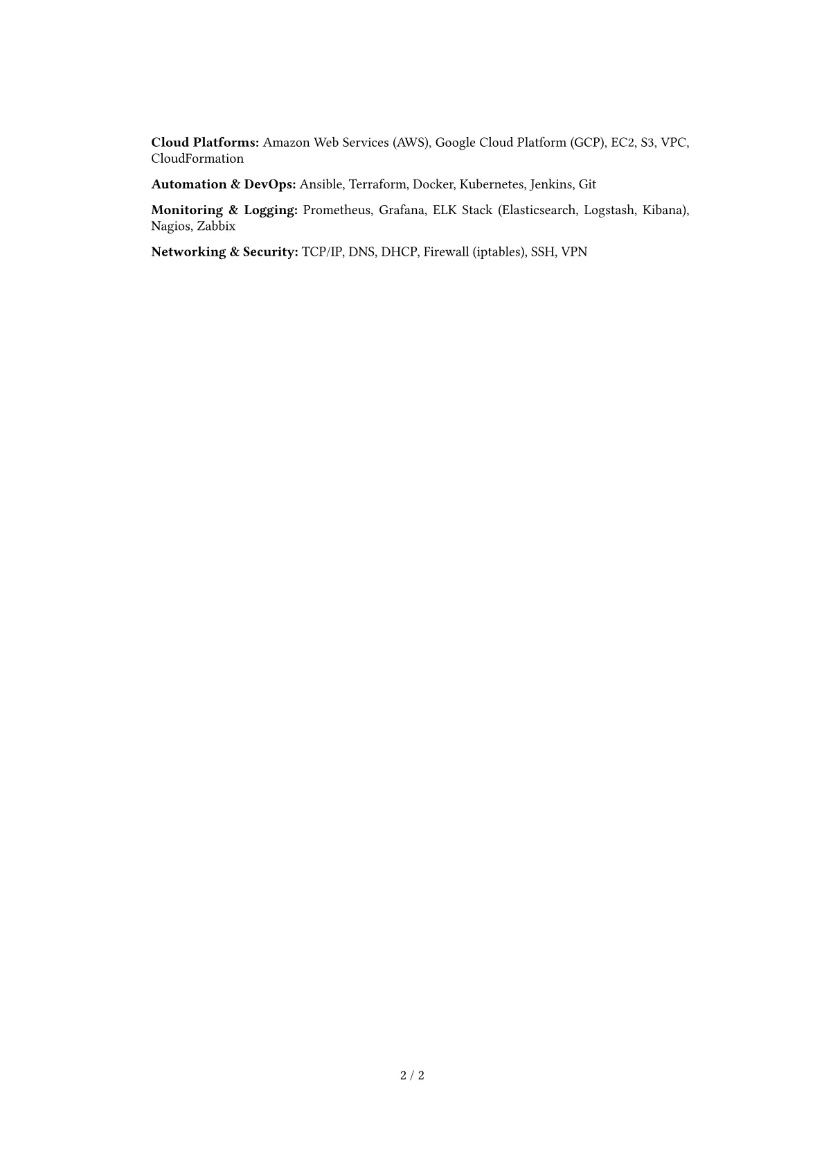 Career changer version - Page 2