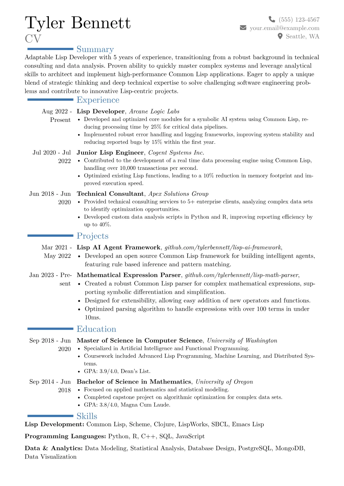 Career changer version - Page 1