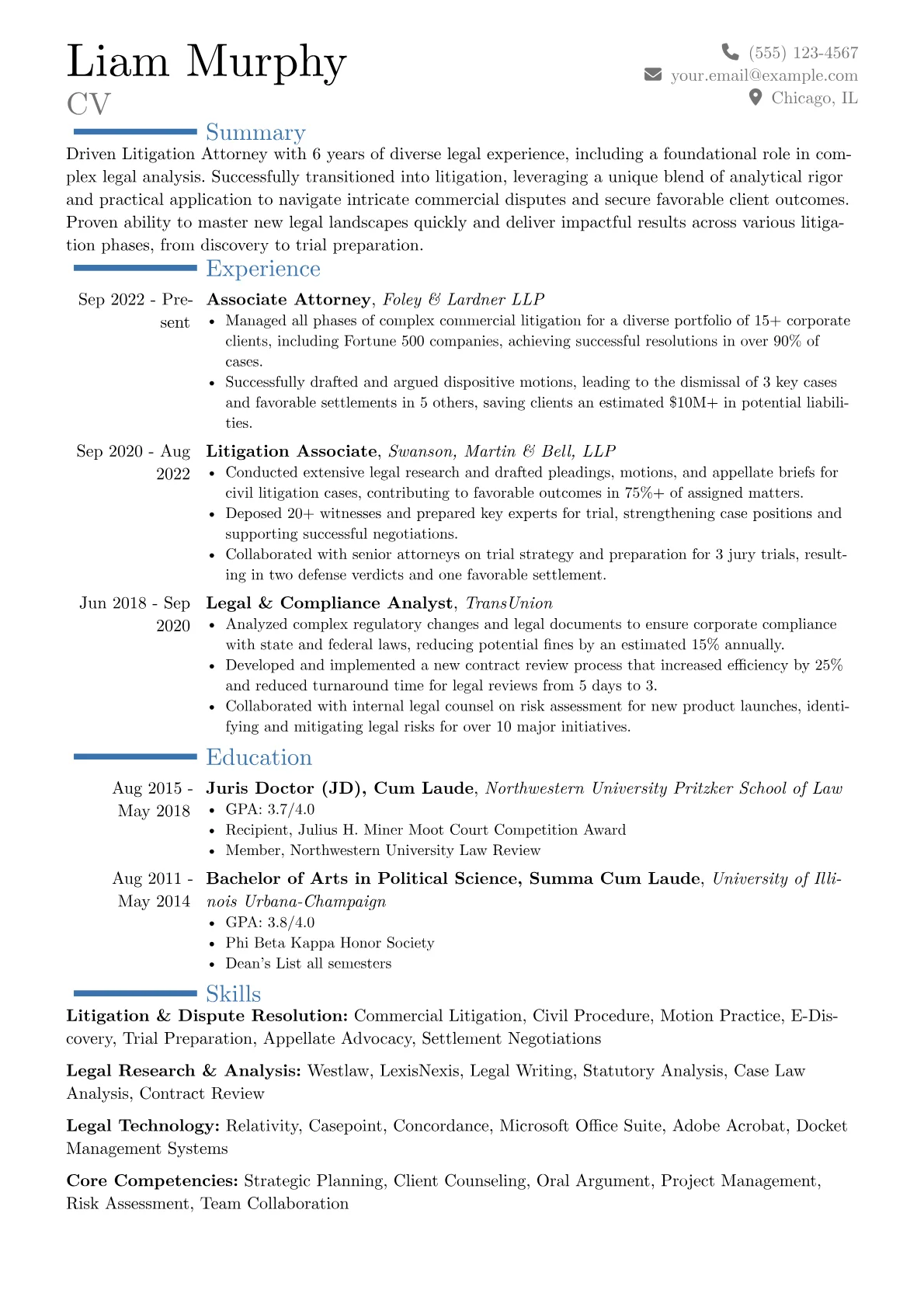 Career changer version - Page 1