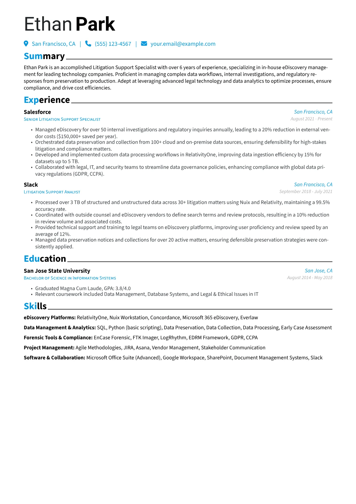 Litigation Support version - Page 1