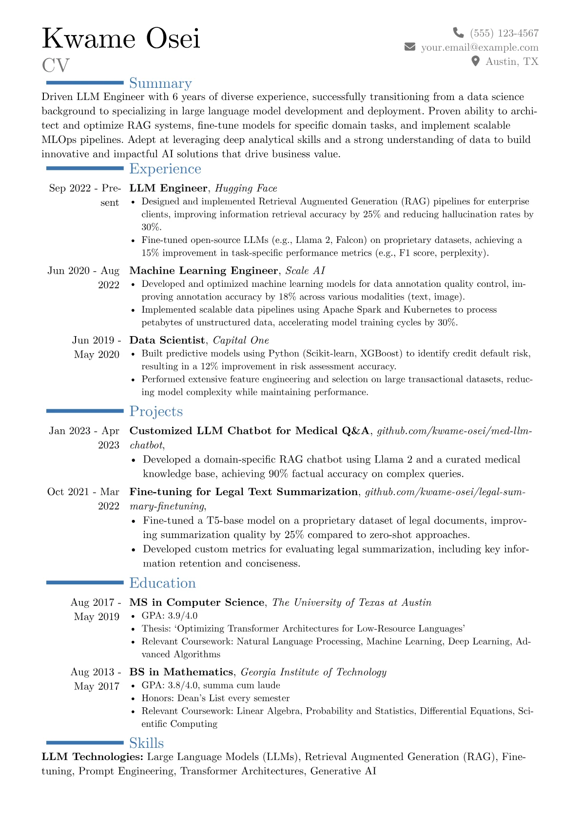 Career changer version - Page 1