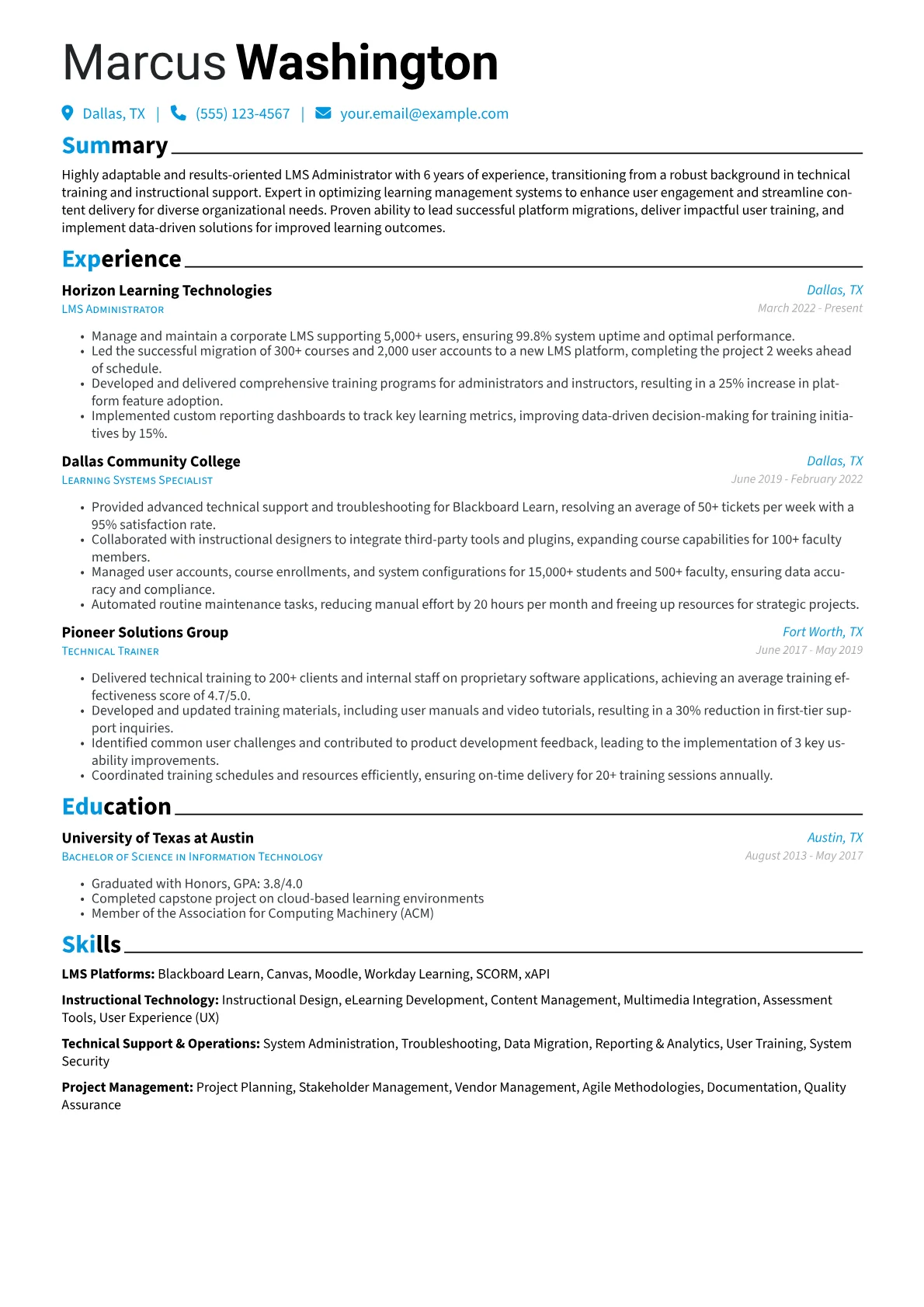 Career changer version - Page 1