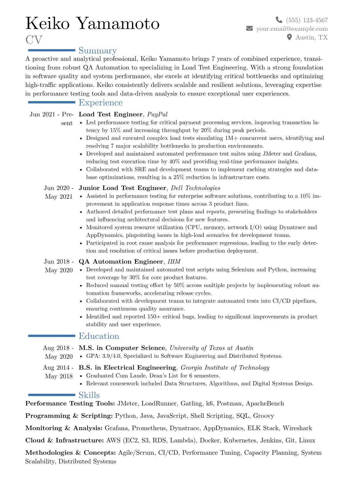Career changer version - Page 1