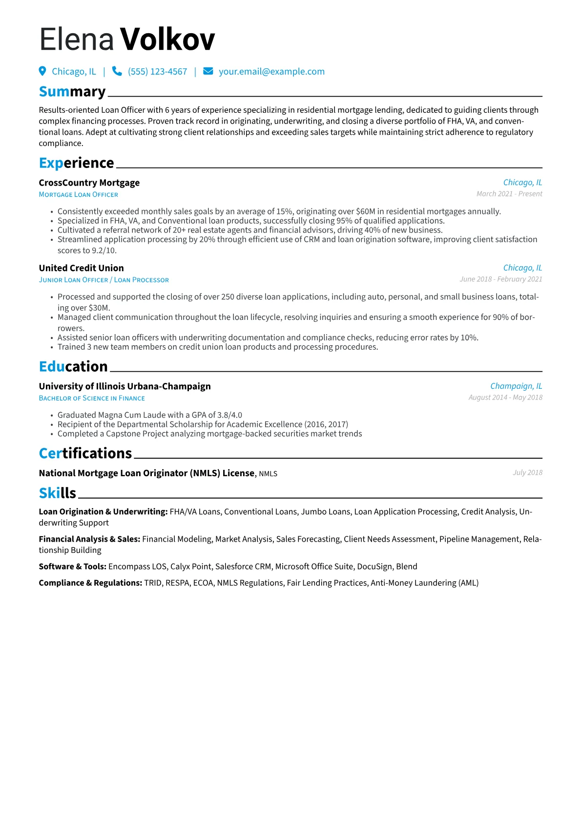 Residential Mortgage version - Page 1