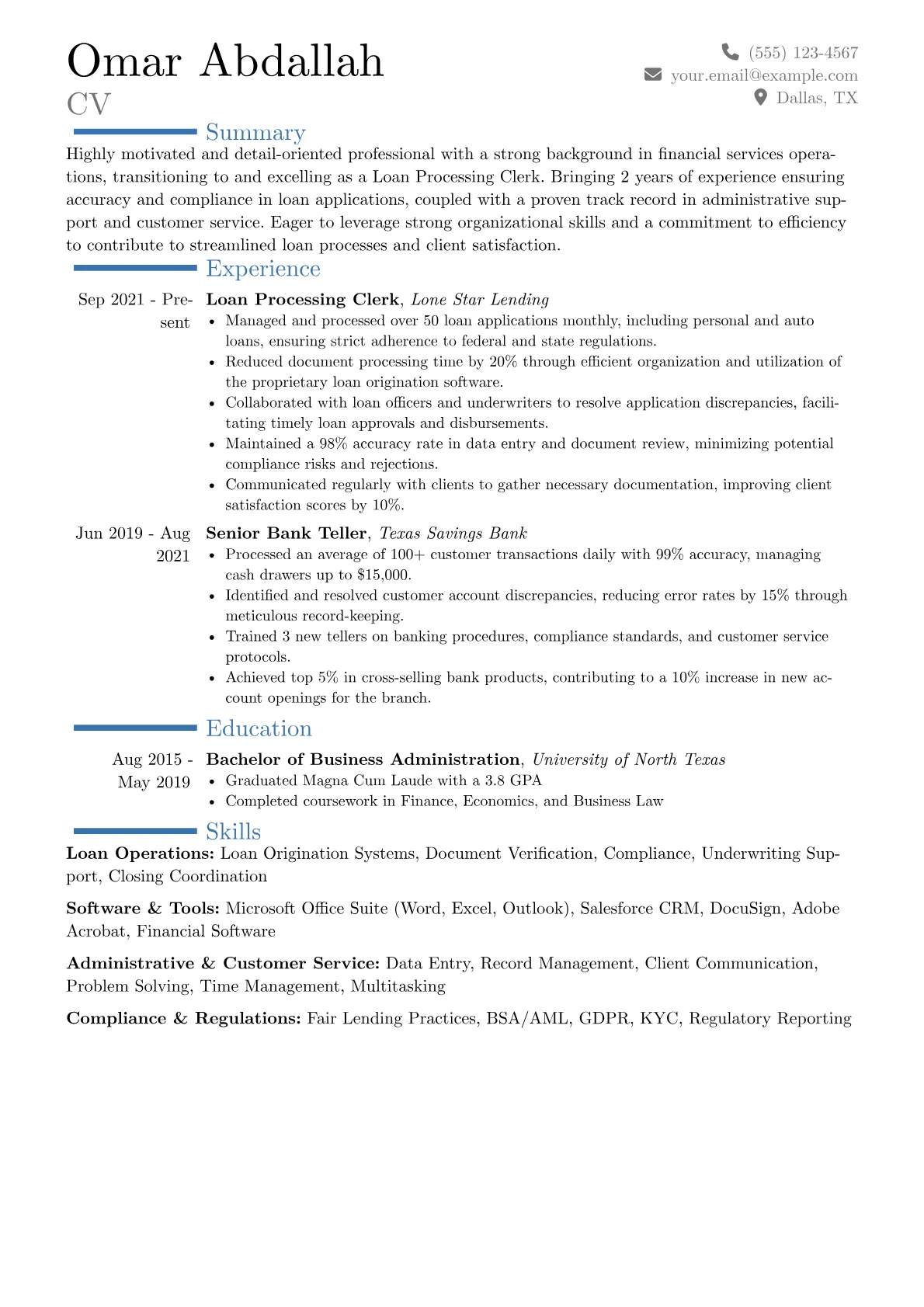 Career changer version - Page 1
