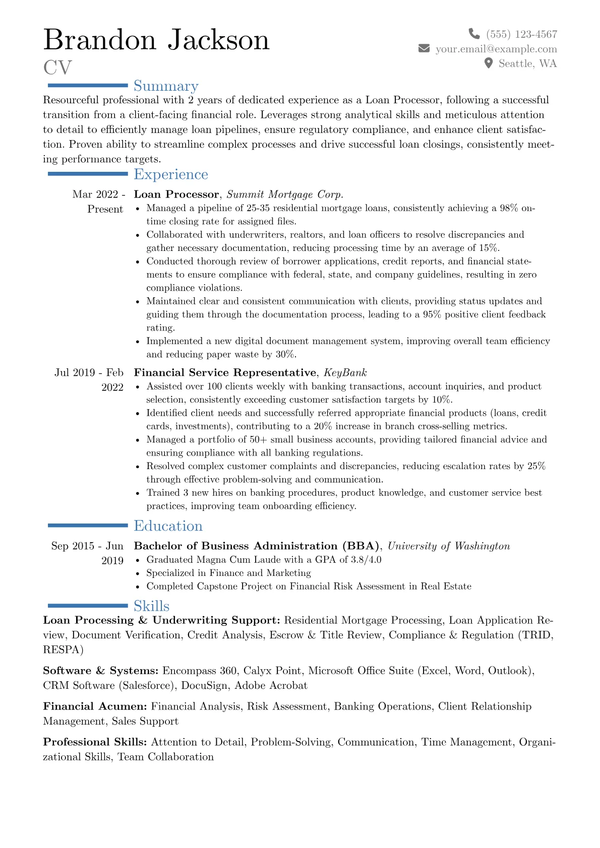 Career changer version - Page 1