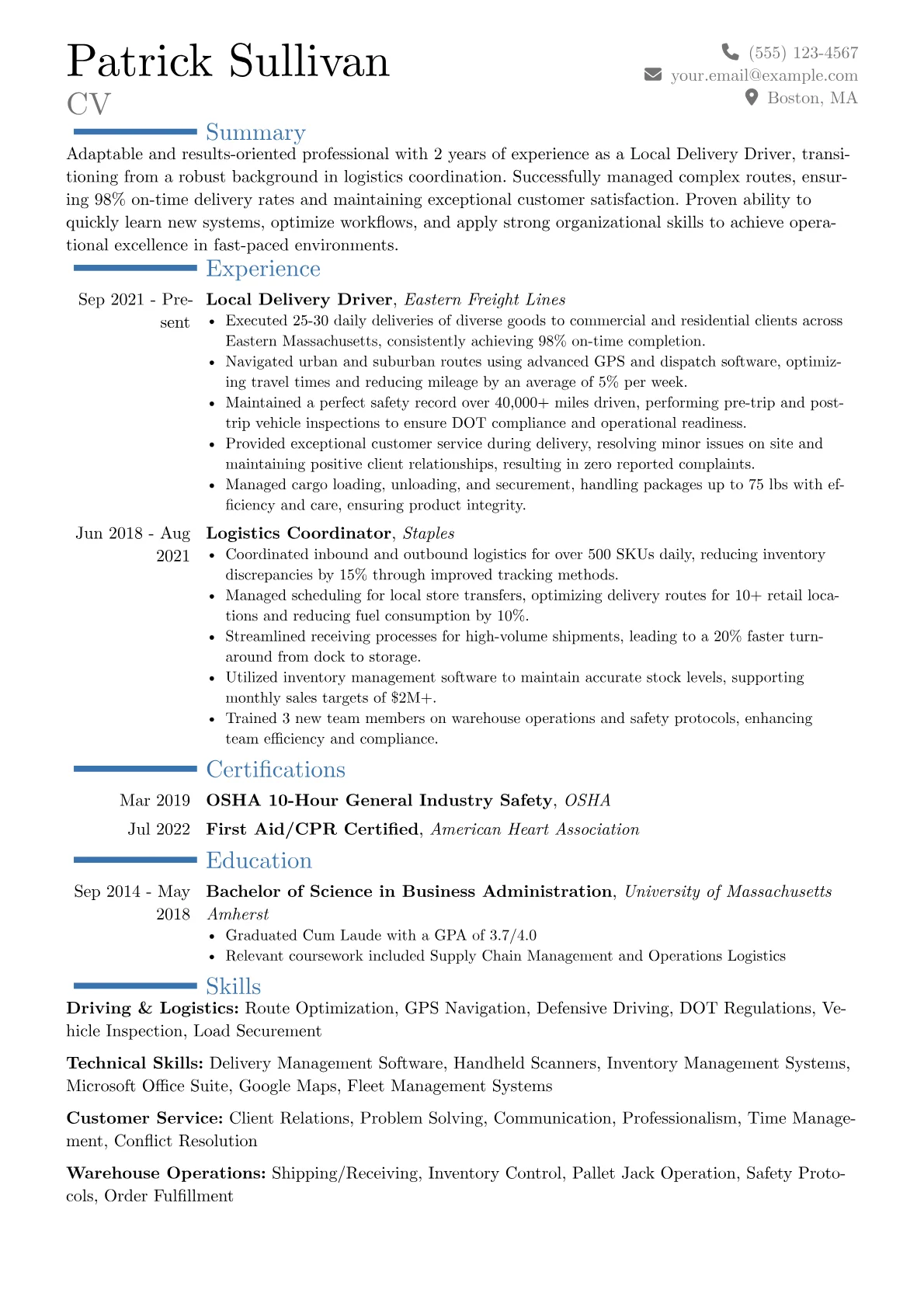 Career changer version - Page 1