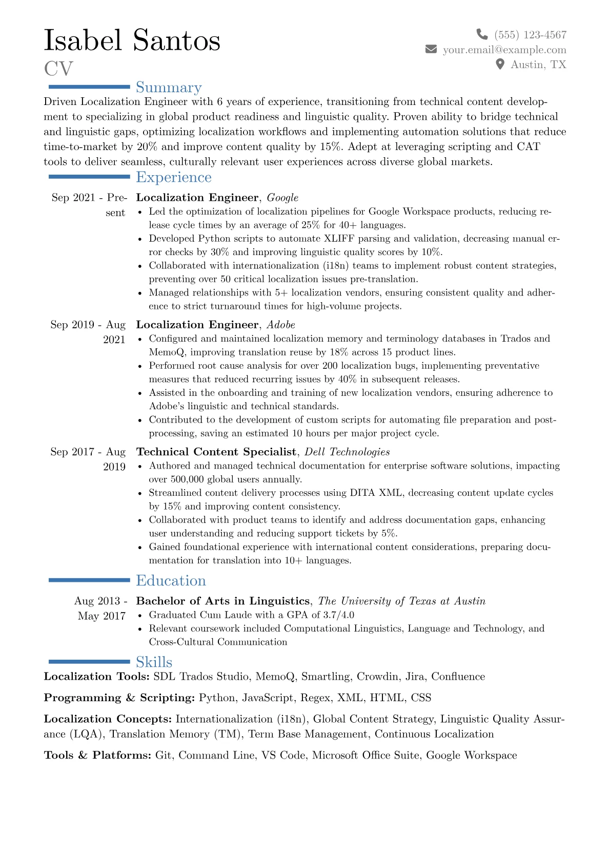 Career changer version - Page 1