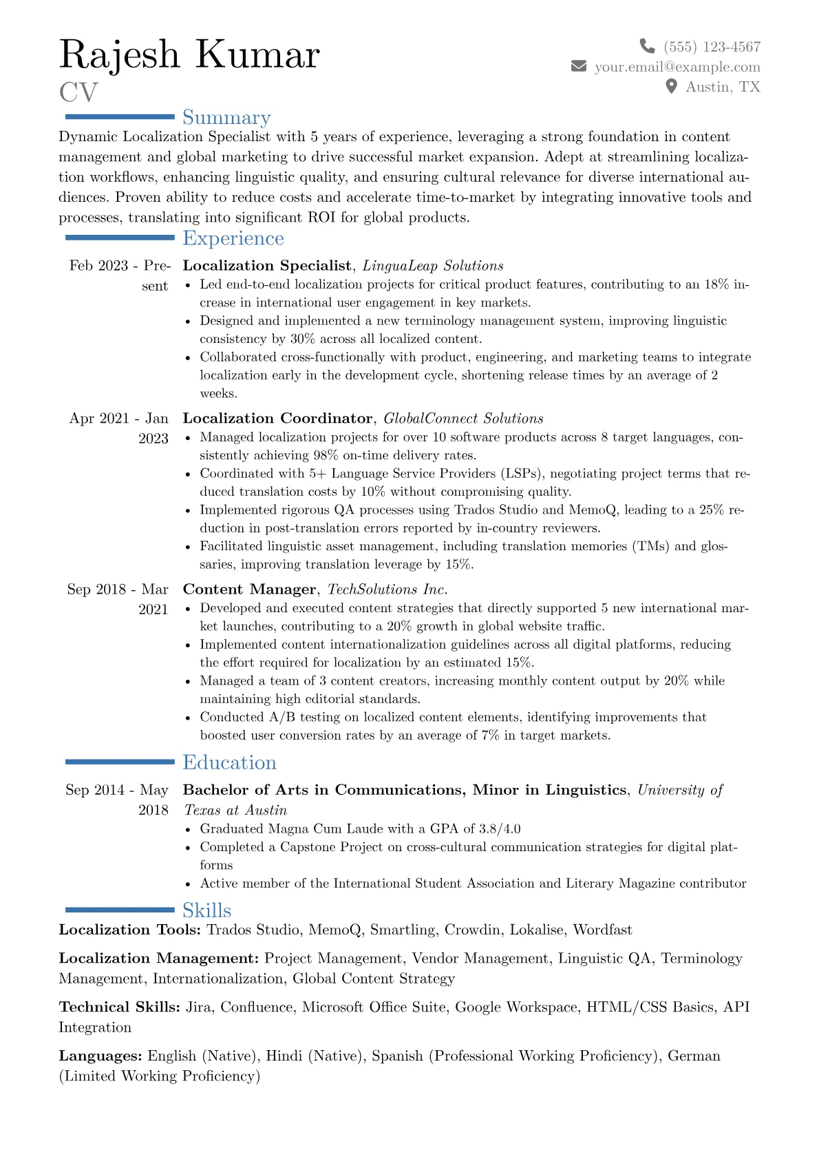 Career changer version - Page 1