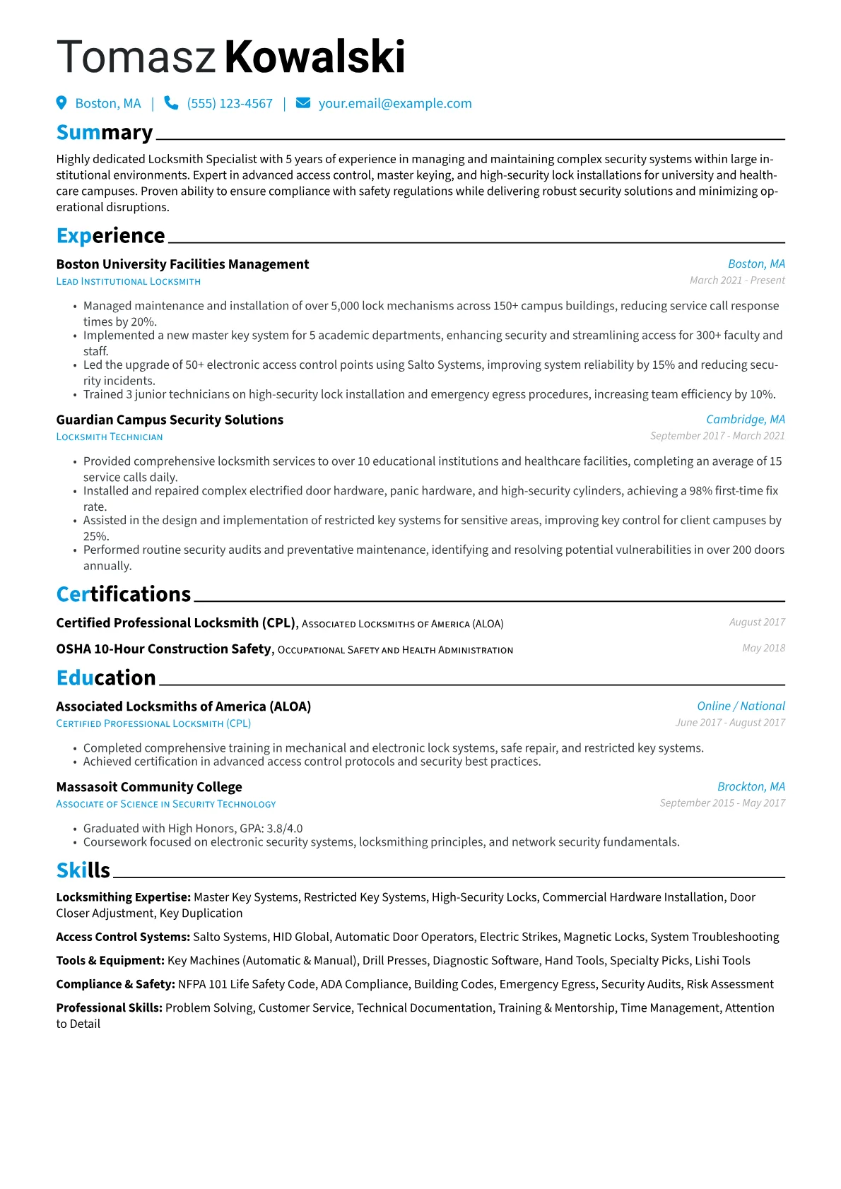 Institutional Security version - Page 1