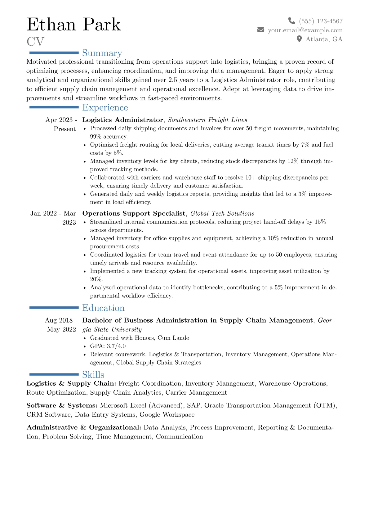 Career changer version - Page 1