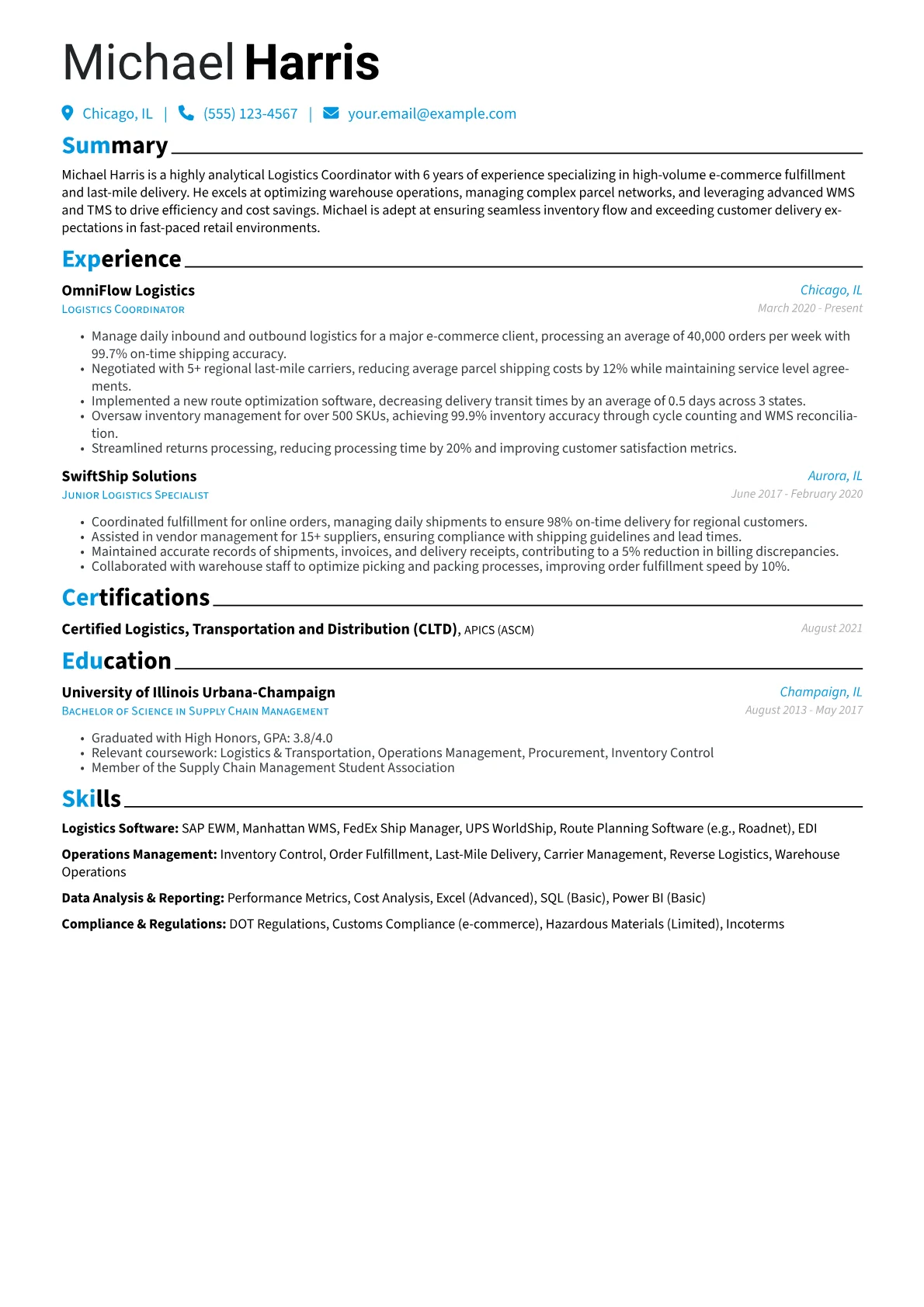 E-commerce Fulfillment version - Page 1