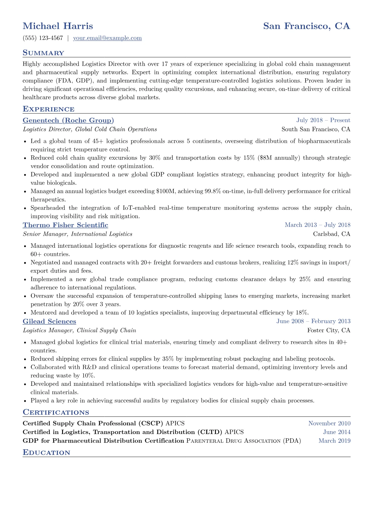 Logistics & Supply Chain version - Page 1