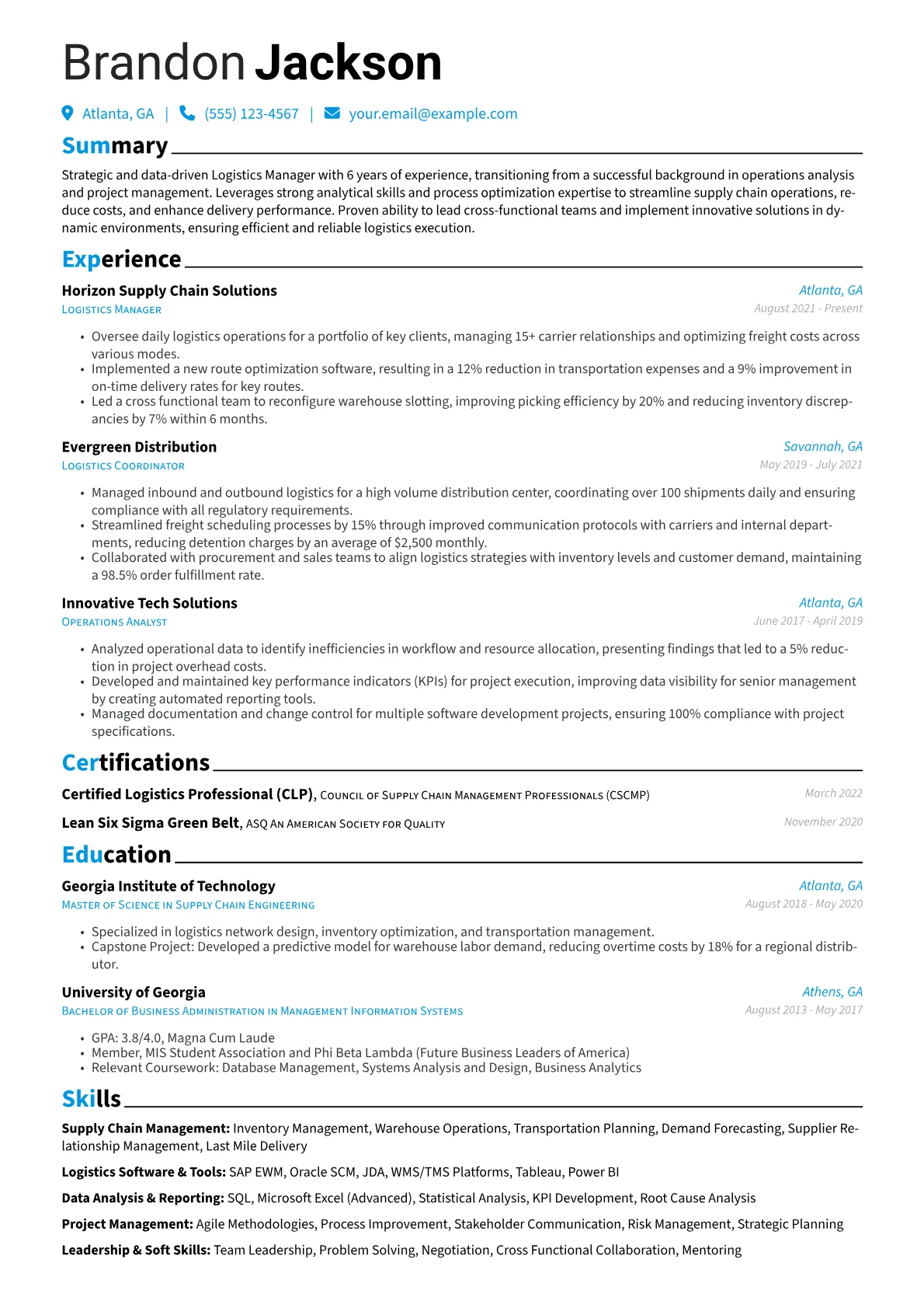 Career changer version - Page 1