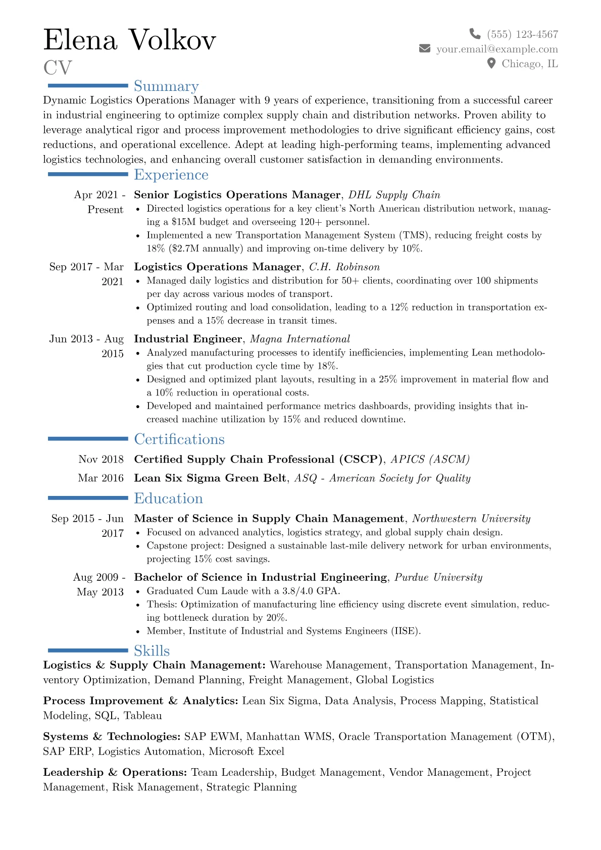 Career changer version - Page 1