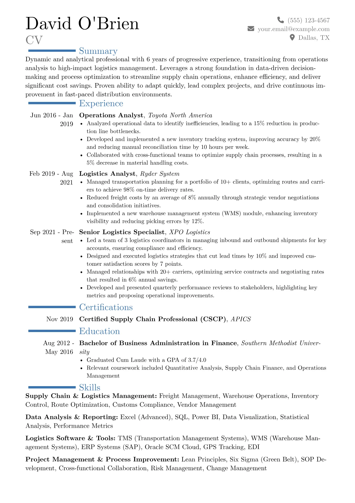 Career changer version - Page 1