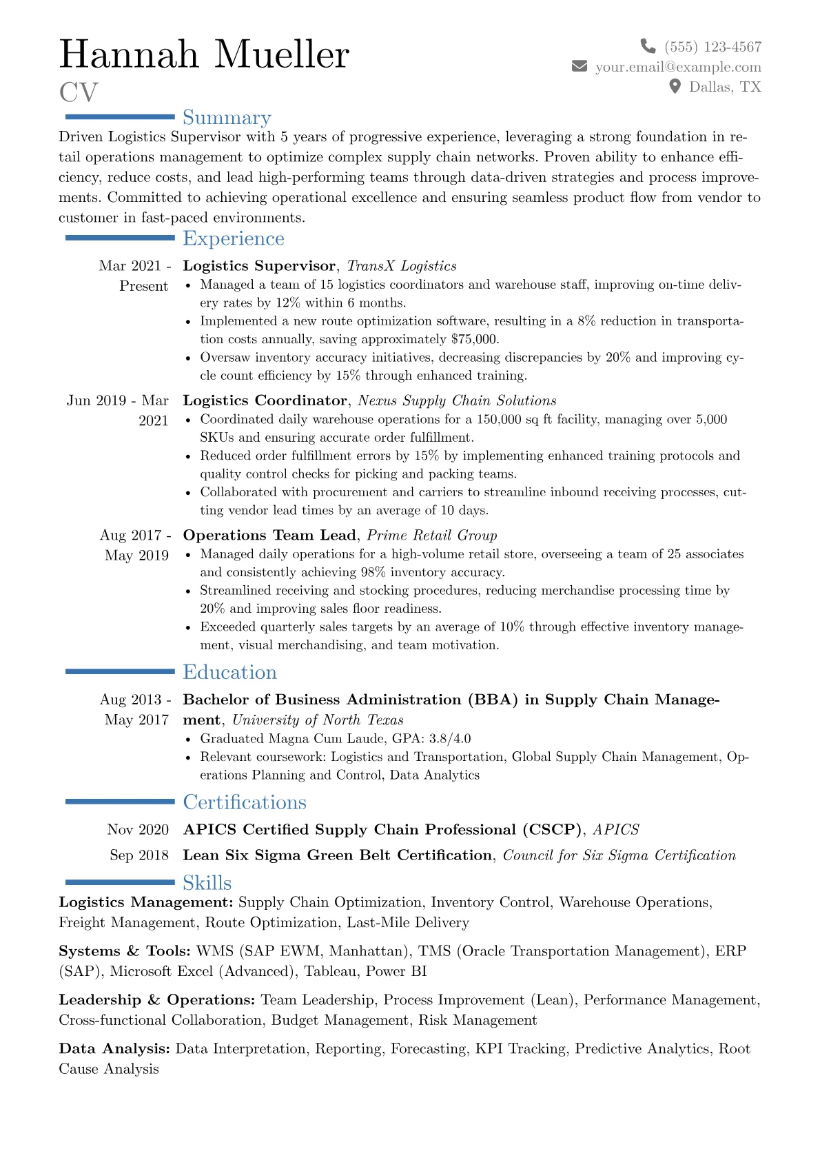 Career changer version - Page 1