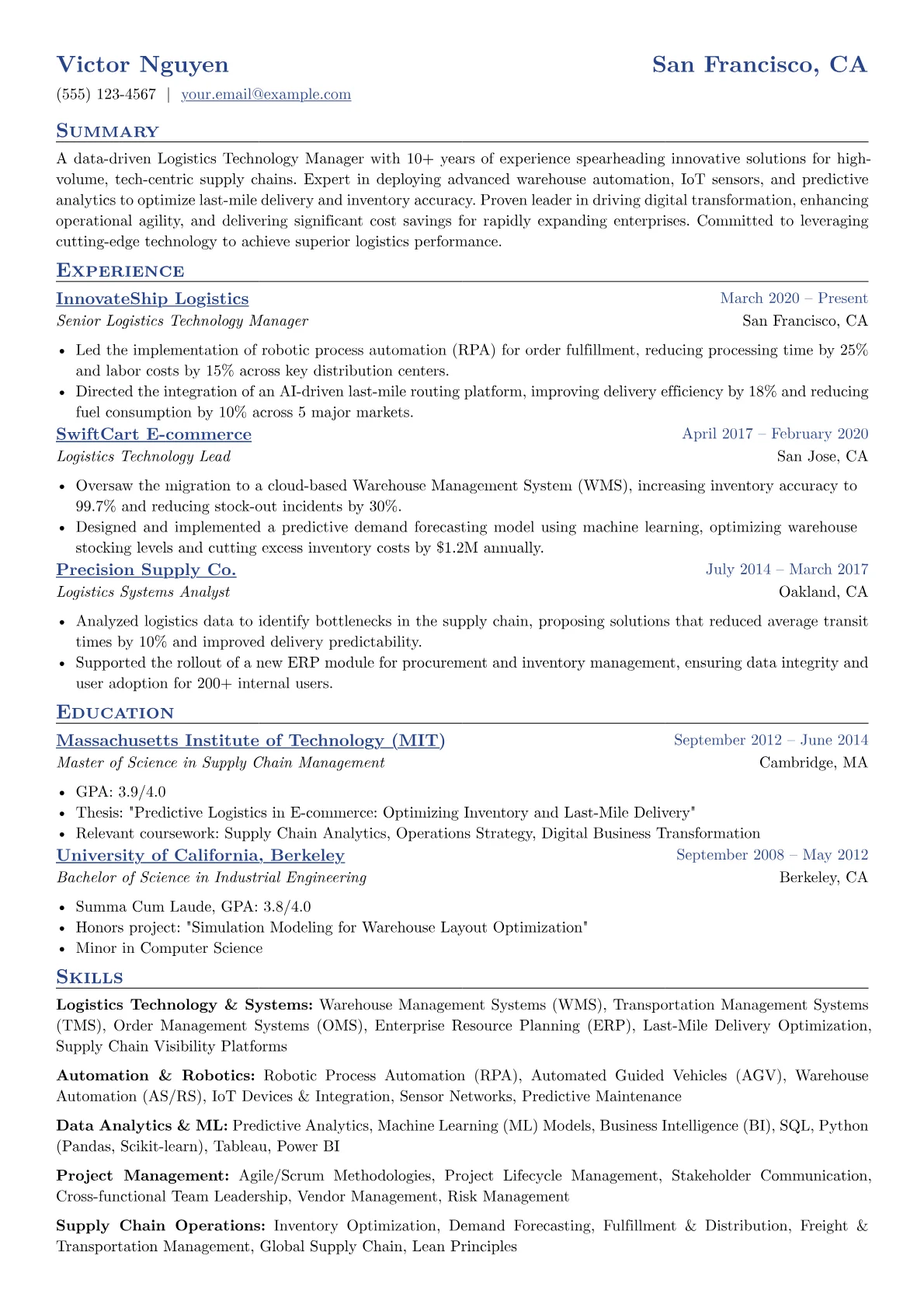 Logistics Technology version - Page 1
