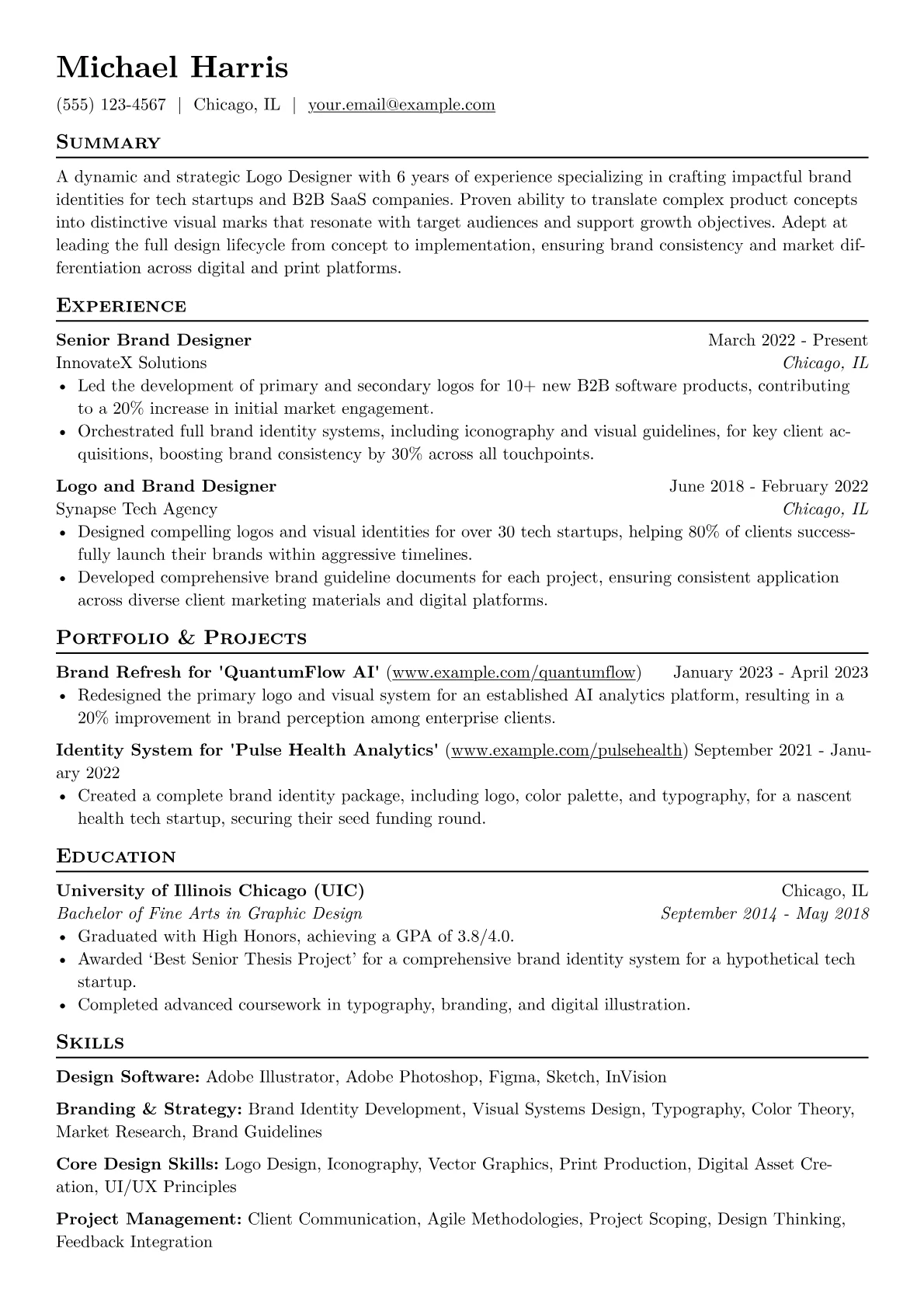 Mid-Level Tech/SaaS version - Page 1