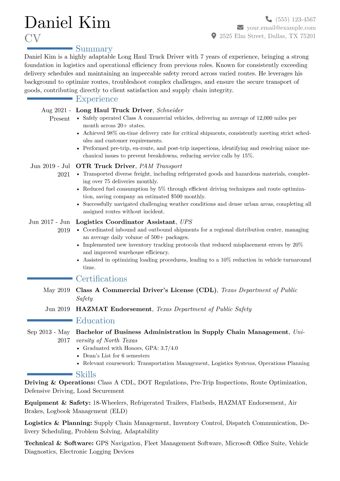 Career changer version - Page 1