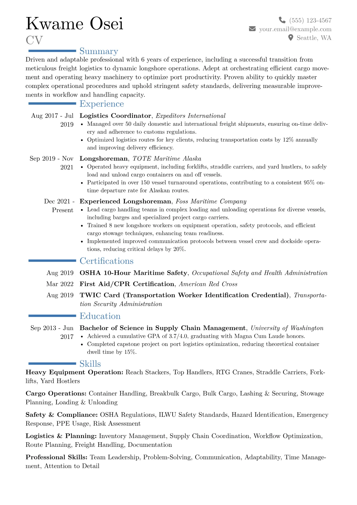 Career changer version - Page 1