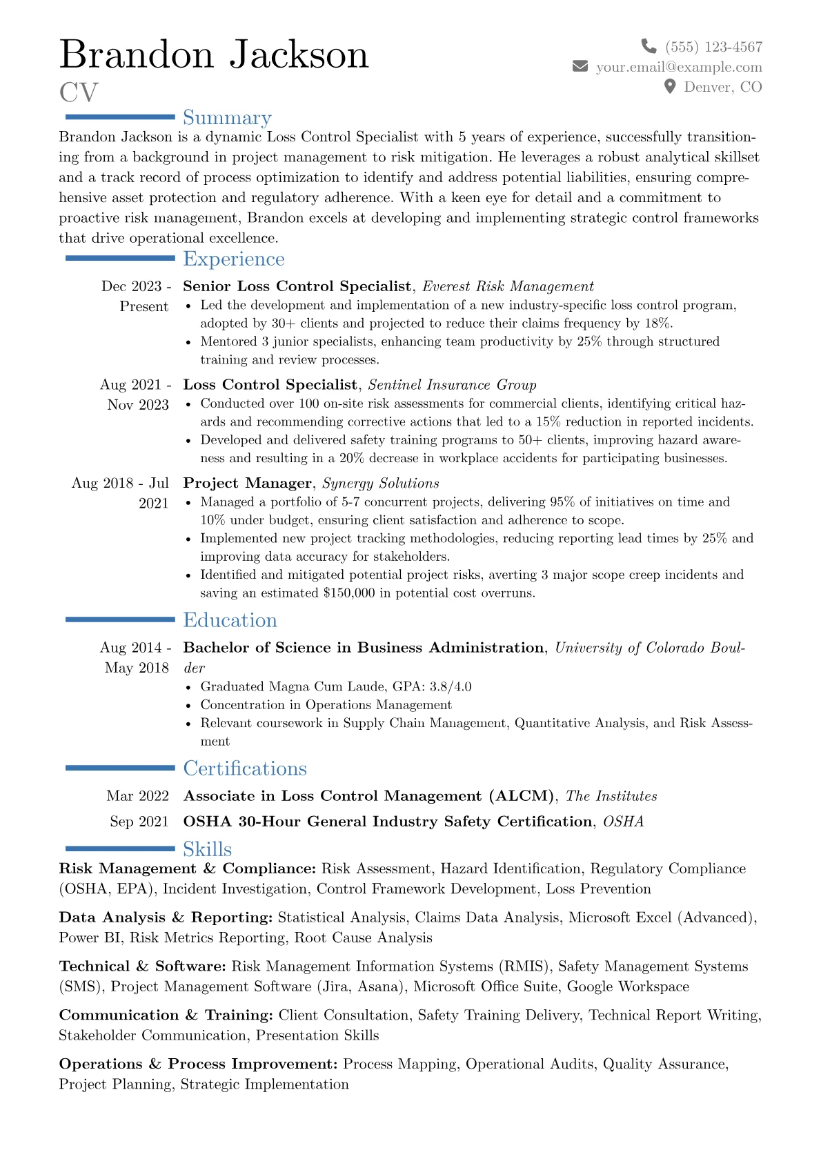 Career changer version - Page 1