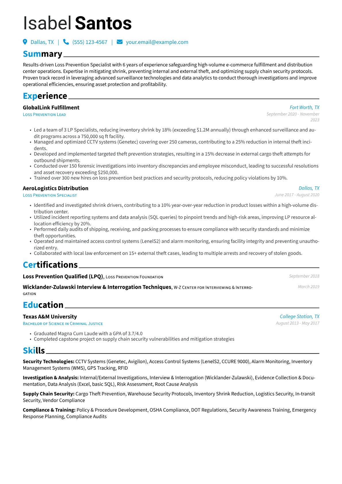 Loss Prevention version - Page 1