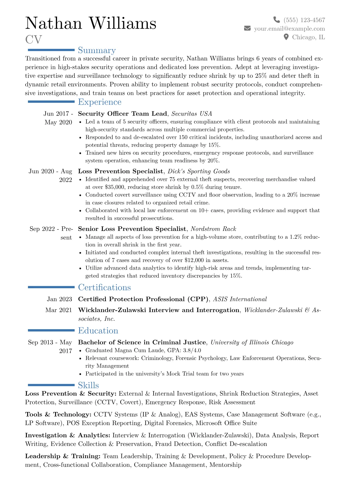 Career changer version - Page 1