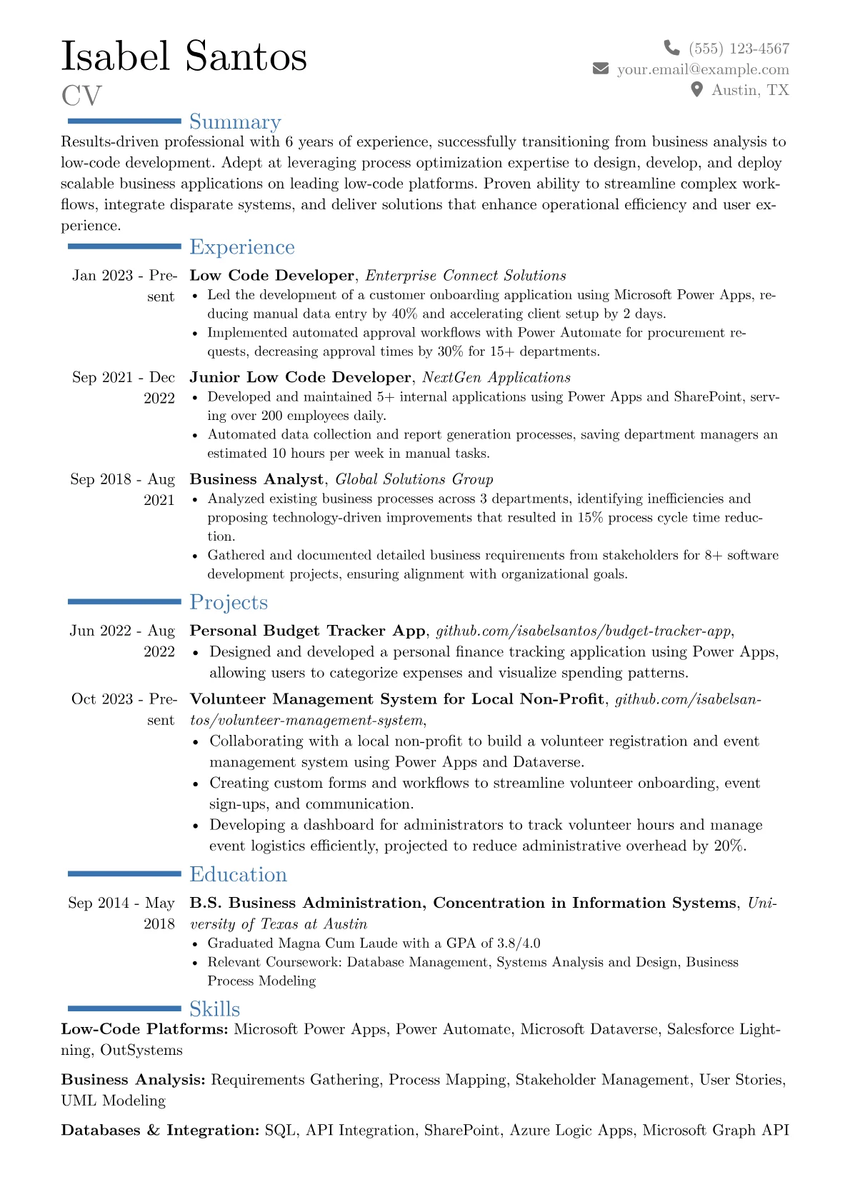 Career changer version - Page 1