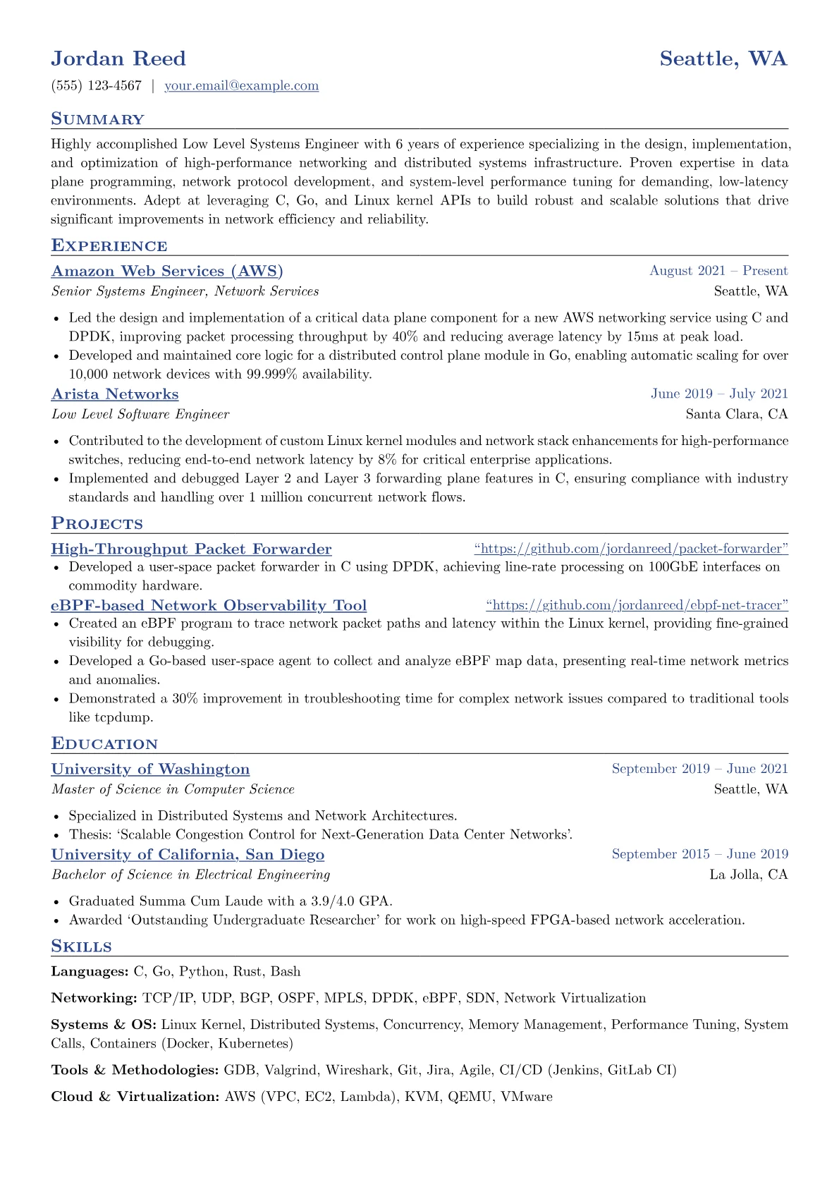 Low Level Systems version - Page 1