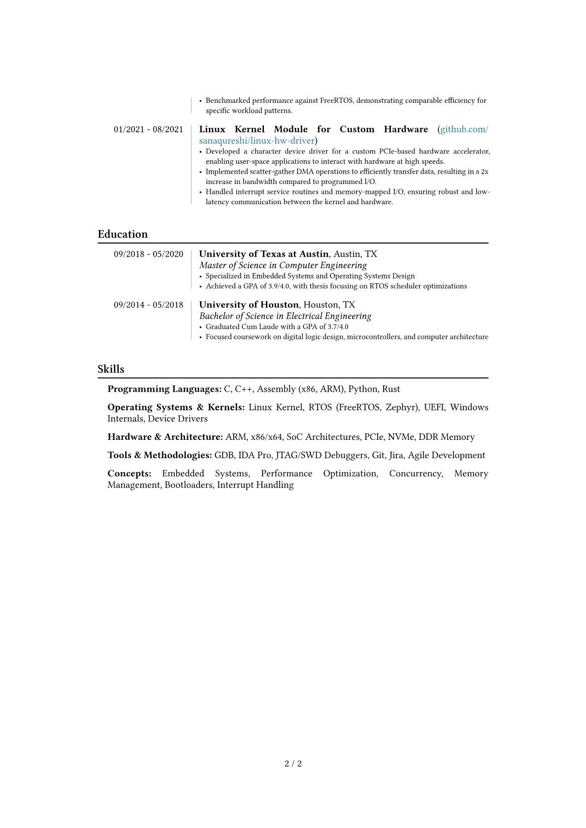 Career changer version - Page 2
