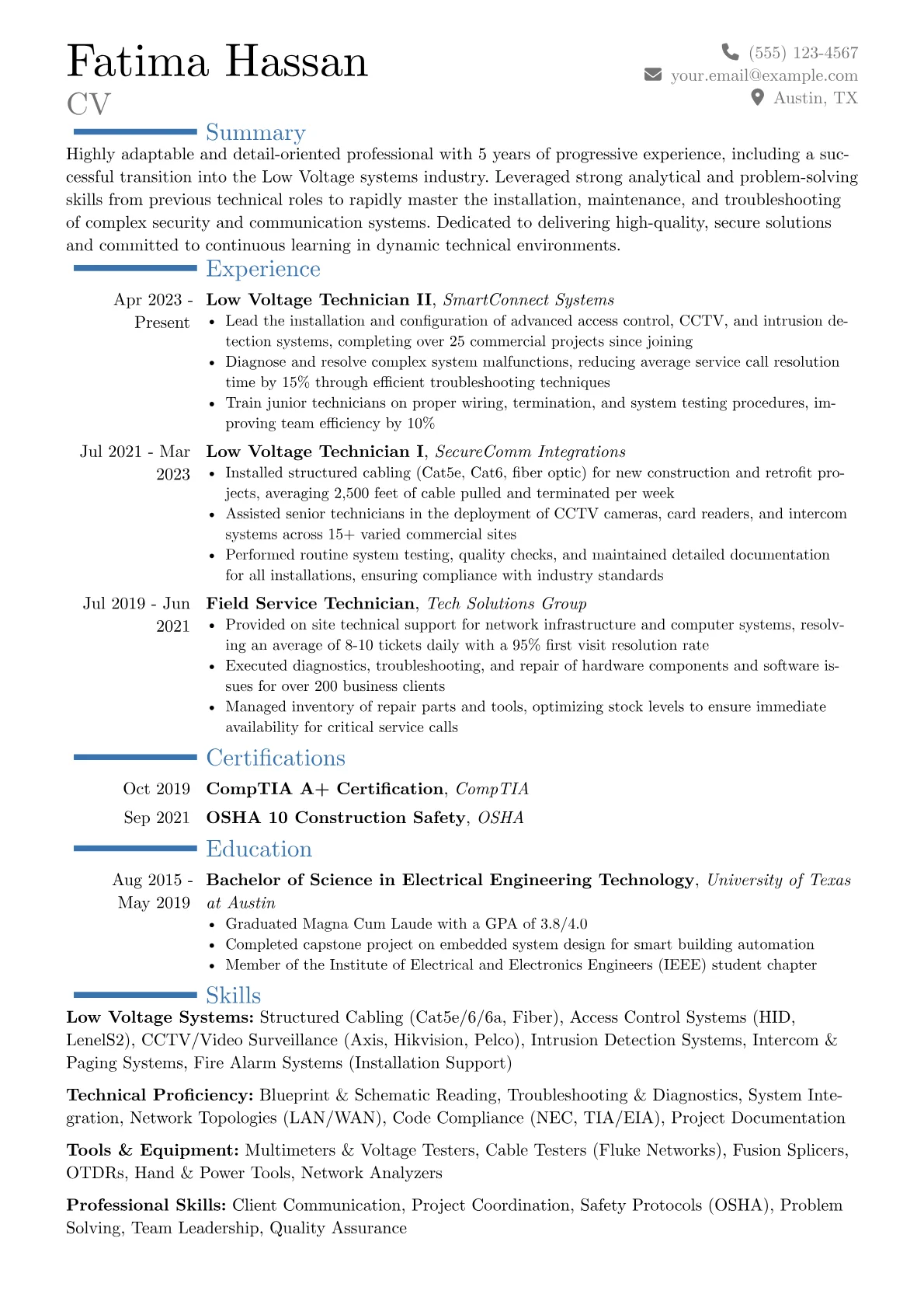 Career changer version - Page 1