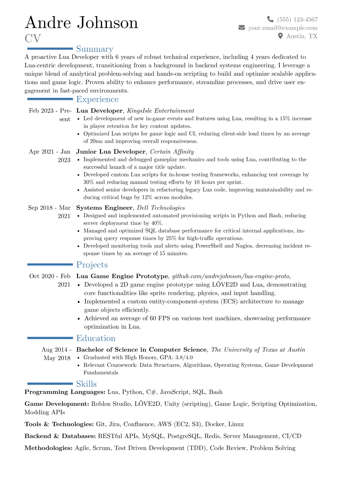 Career changer version - Page 1