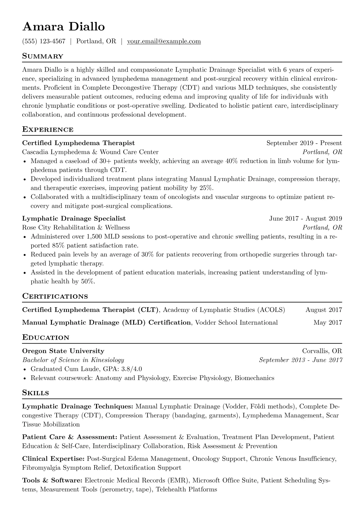 Mid-Level Lymphatic version - Page 1