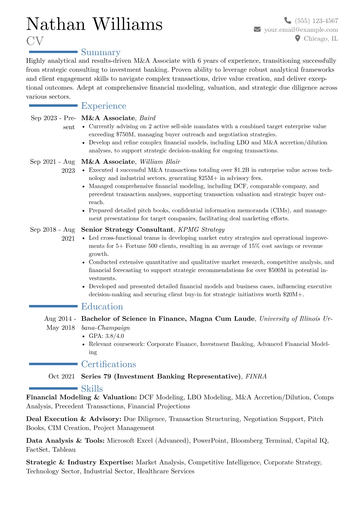 Career changer version - Page 1