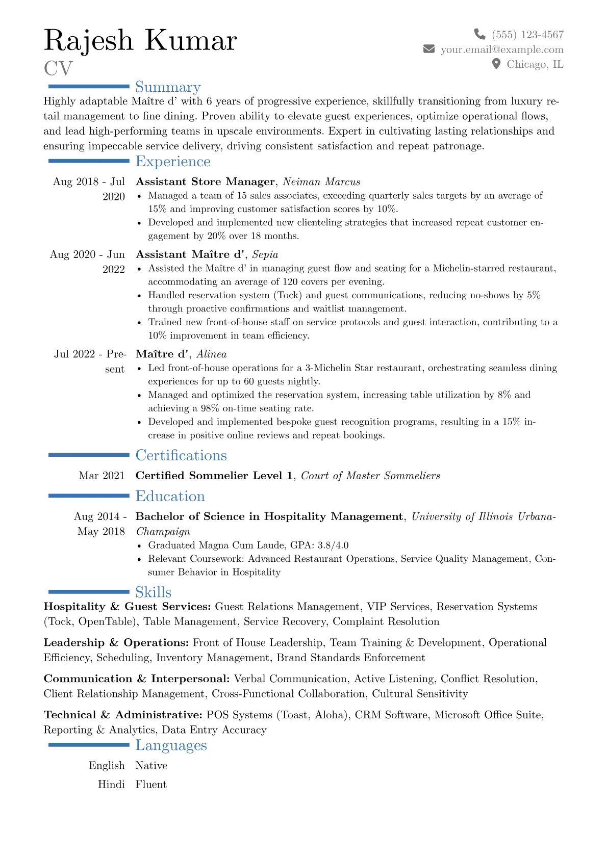 Career changer version - Page 1
