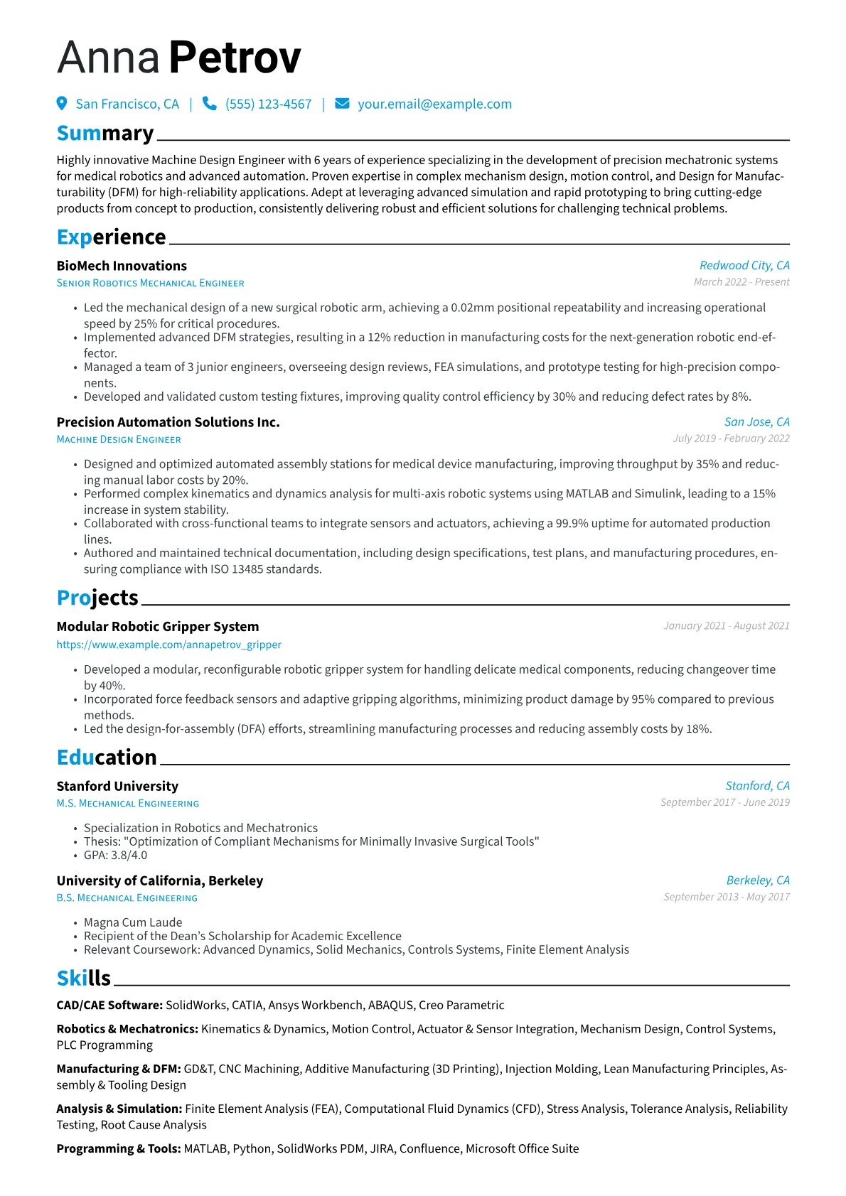 Robotics & Medical version - Page 1