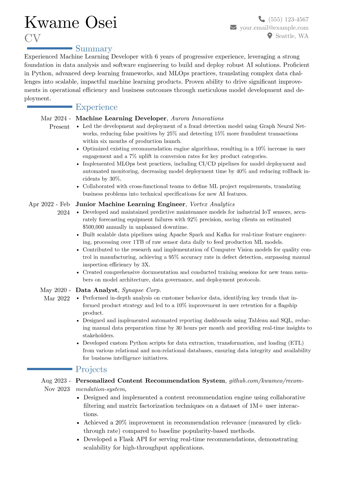 Career changer version - Page 1