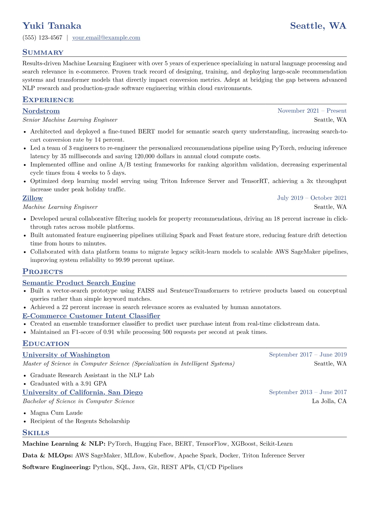 E-commerce Search version - Page 1