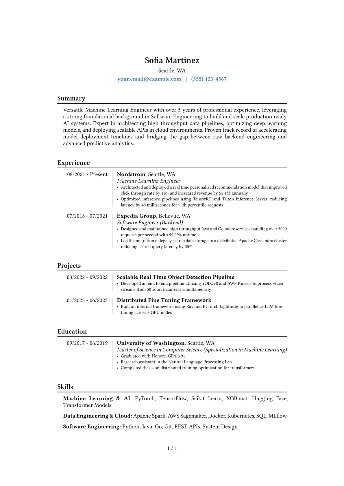 Career changer version - Page 1