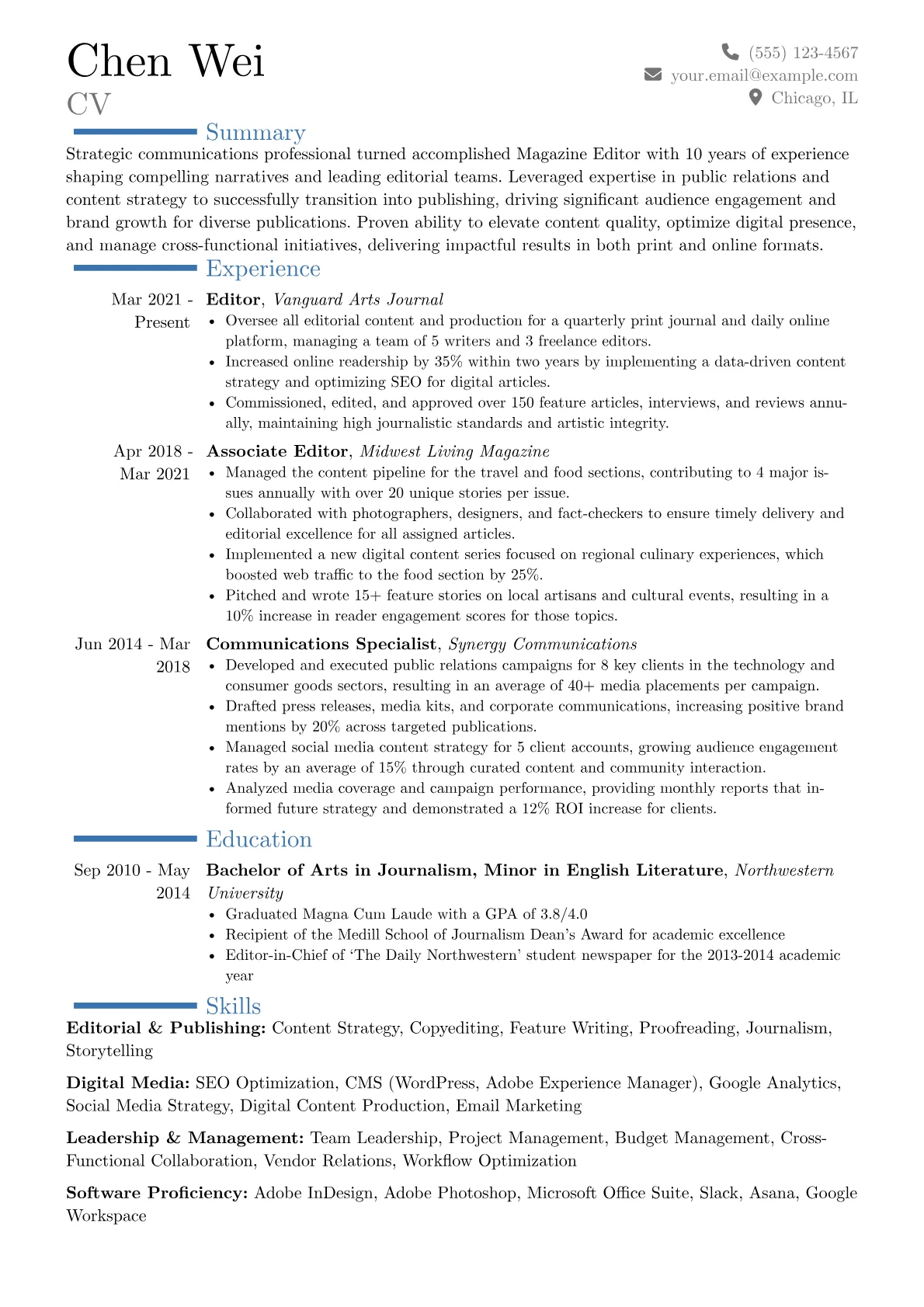 Career changer version - Page 1