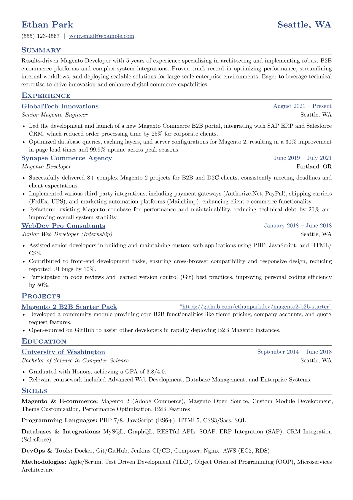 Enterprise Magento version - Page 1