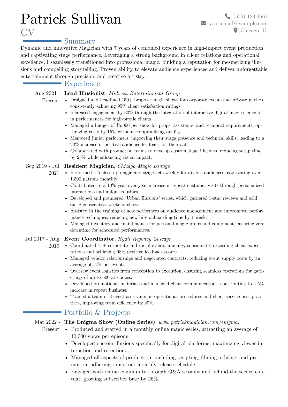 Career changer version - Page 1
