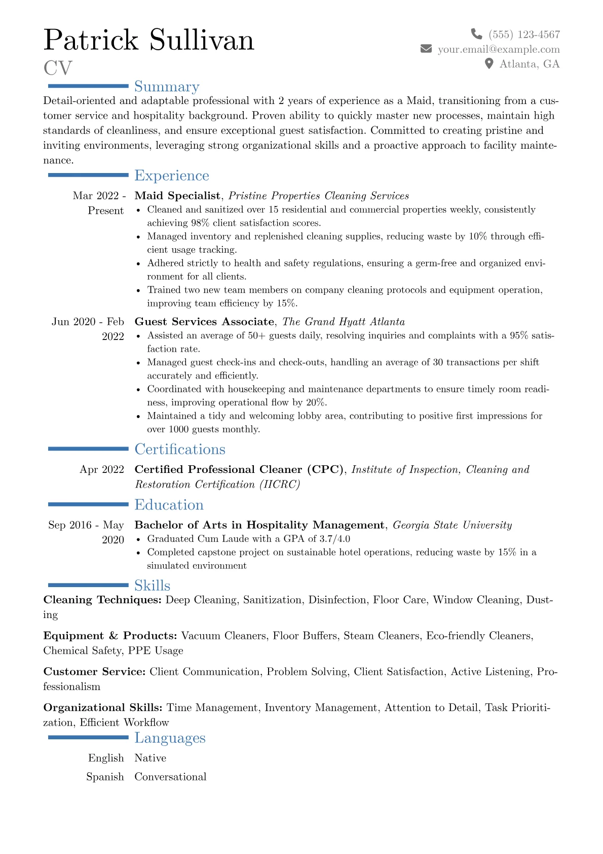 Career changer version - Page 1